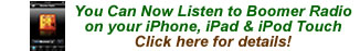 Boomer Radio on your iPhone